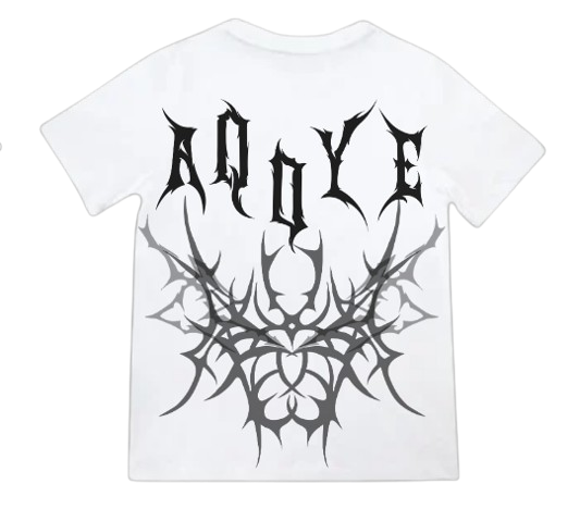 Aqoye Signature Tee - White