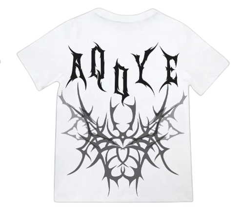 Aqoye Signature Tee - White